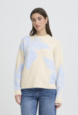 B.Young Omea Flower Jumper in Della Robbia Blue Flower