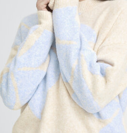 B.Young Omea Flower Jumper in Della Robbia Blue Flower