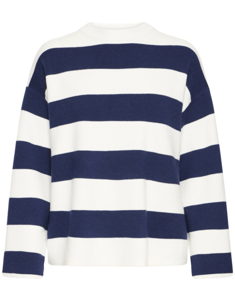 B.Young Otari Stripe Jumper in Blue Stripe