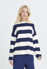 B.Young Otari Stripe Jumper in Blue Stripe