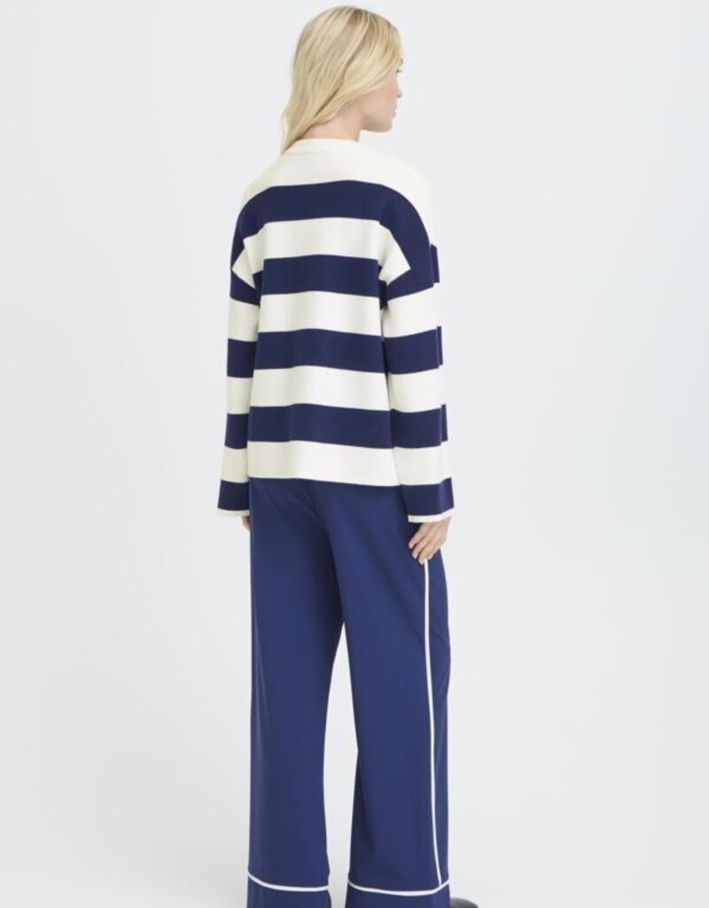 B.Young Otari Stripe Jumper in Blue Stripe
