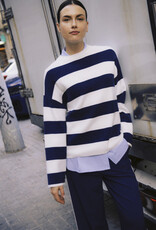 B.Young Otari Stripe Jumper in Blue Stripe