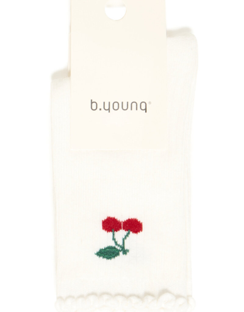 B.Young Vinyet Socks - Cherry