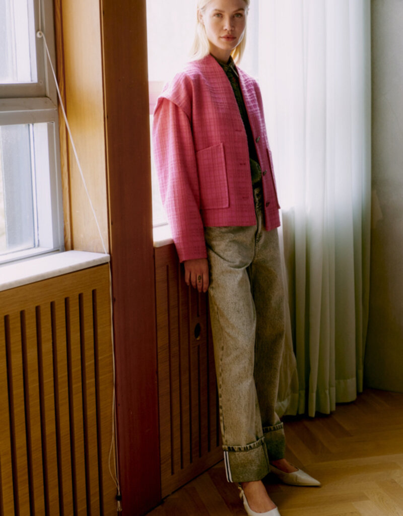 B.Young Campa Casual Jacket in Phlox Pink