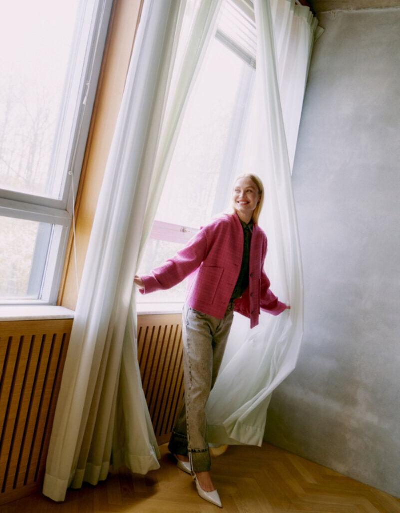 B.Young Campa Casual Jacket in Phlox Pink