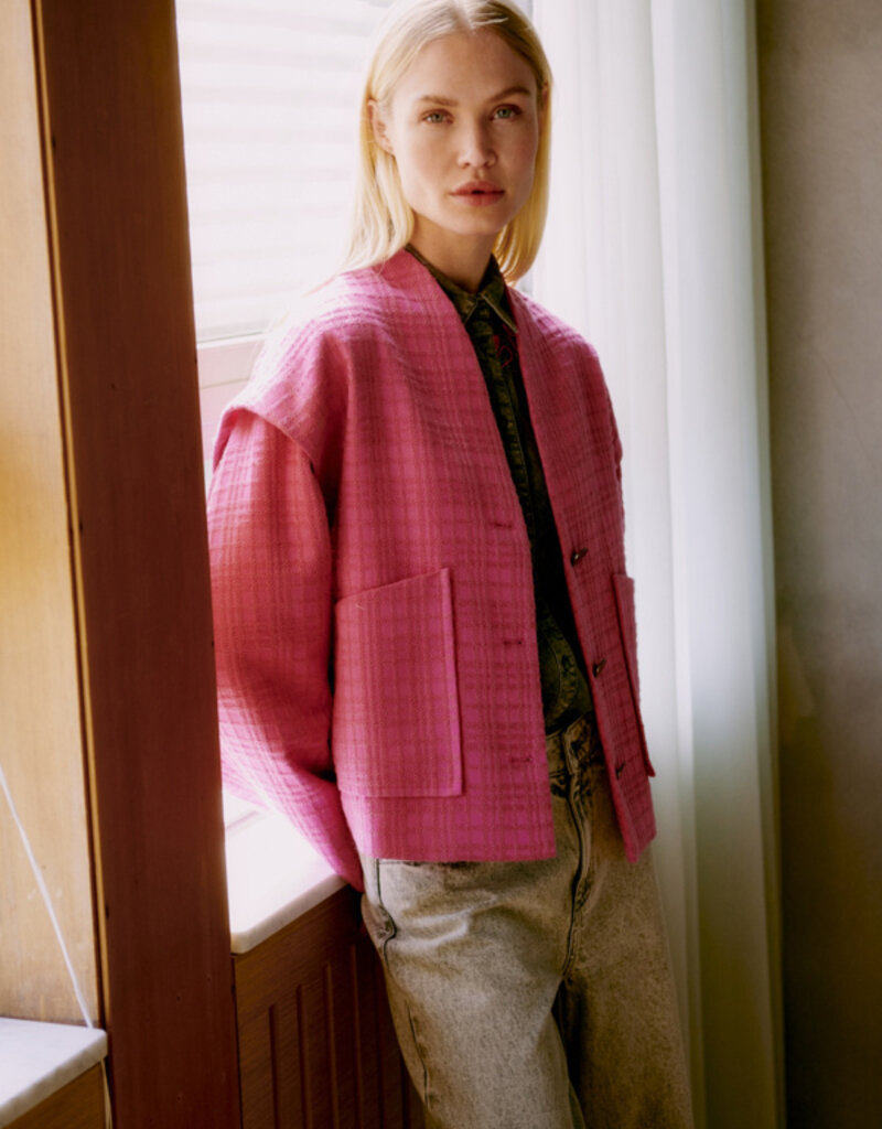 B.Young Campia Casual Jacket in Phlox Pink