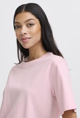 B.Young Rollo Crew Neck T-Shirt in Roseate Spoonbill Pink