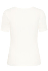 ICHI Cella T-Shirt in Cloud Dancer