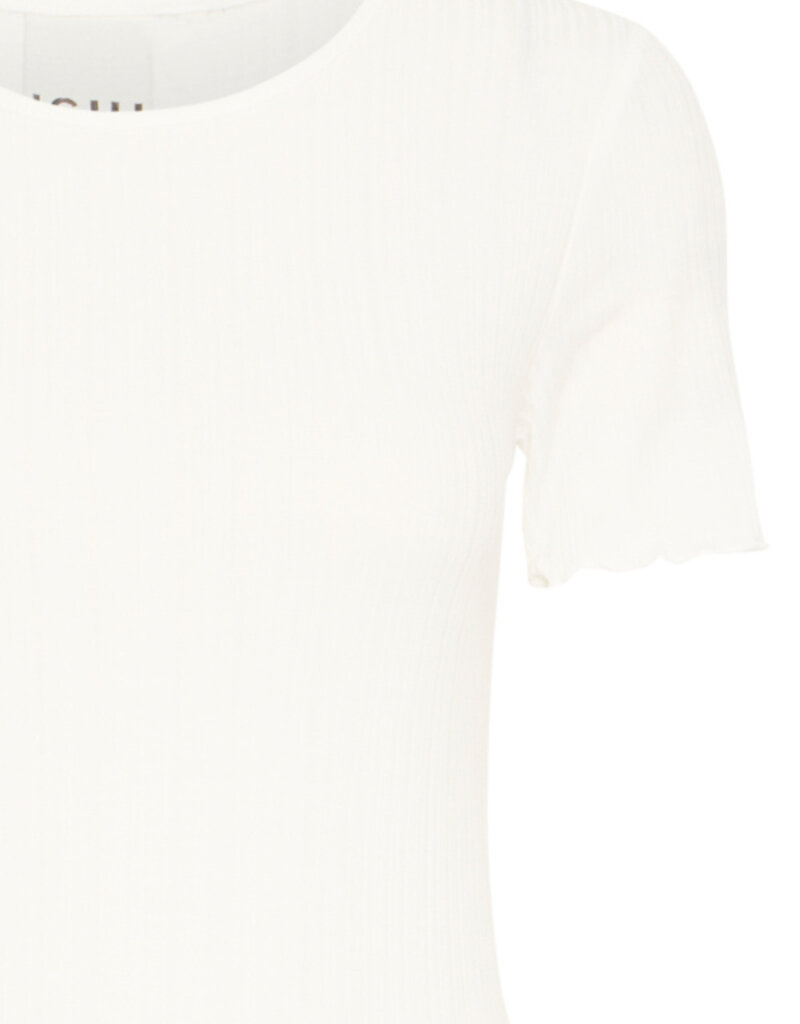 ICHI Cella T-Shirt in Cloud Dancer