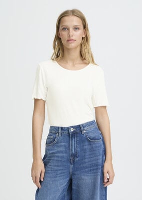 ICHI Cella Lettuce Edge T-Shirt