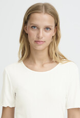 ICHI Cella T-Shirt in Cloud Dancer