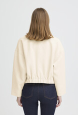 ICHI Fapora Jacket with Patch Pockets in Birch