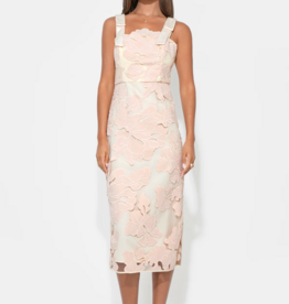 Adelyn Rae Gabriella Bow Strap Midi Dress