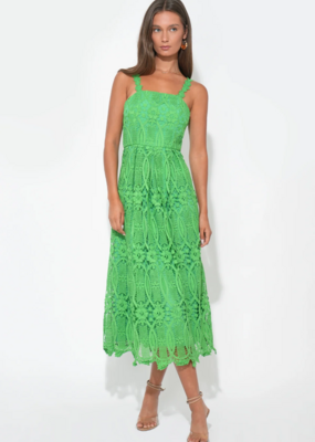 Adelyn Rae Alice Lace Midi Dress *Only One Left - Large*