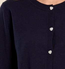 Molly Bracken Elodie Heart Button Cardigan