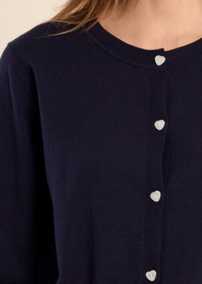 Molly Bracken Elodie Heart Button Cardigan