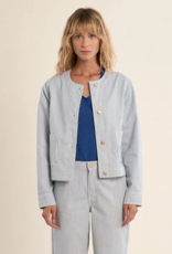 Molly Bracken Stephanie Stripe Denim Jacket
