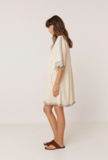Indi and Cold Kristy Contrast Embroidered Dress