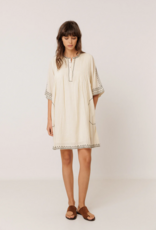 Indi and Cold Kristy Contrast Embroidered Dress