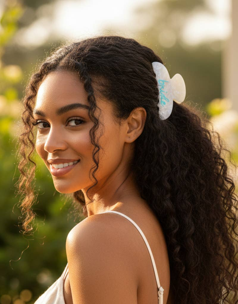 The Darling Effect Bride Word Up Claw Clip