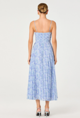 ASTR Bayley Floral Pleated Maxi Dress