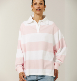 Brunette the Label Classic Brunette Rugby Polo Shirt