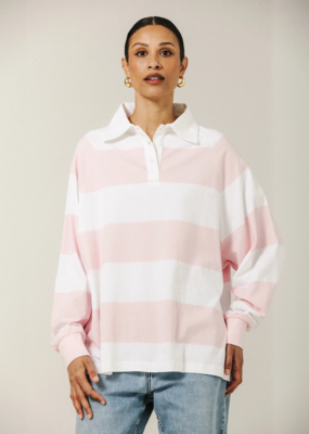 Brunette the Label Classic Brunette Rugby Polo Shirt