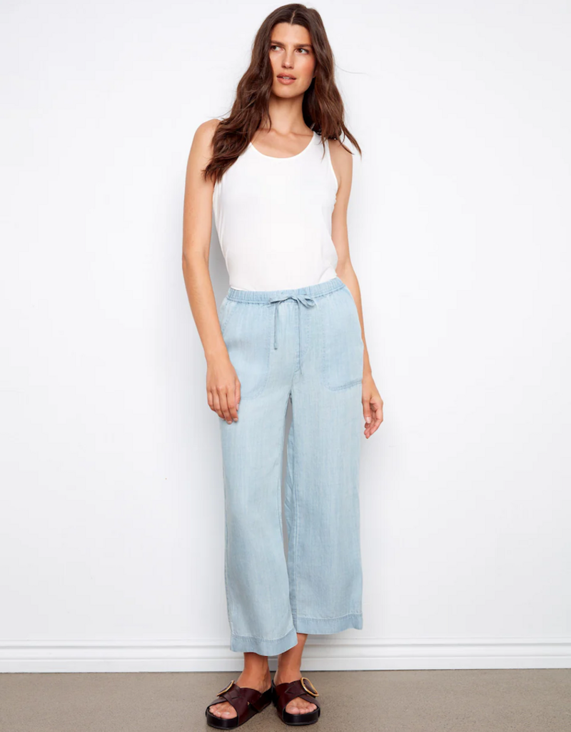 Charlie B Richard Tencel Wide-Leg Jogger