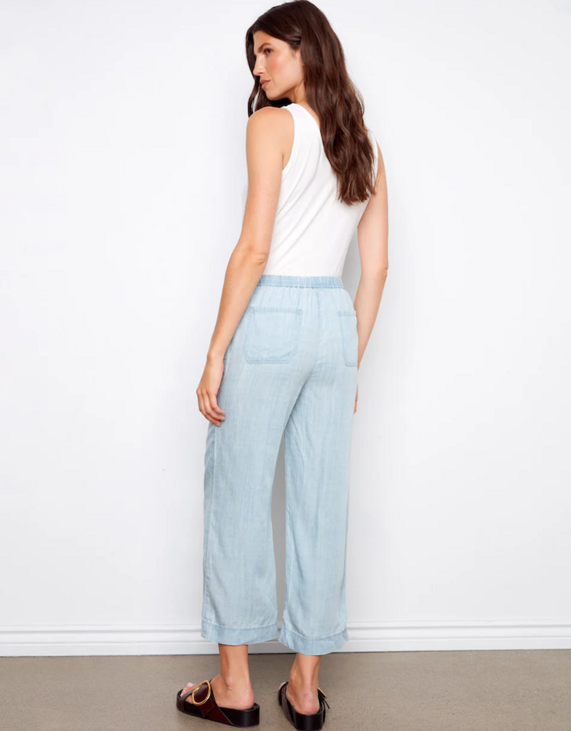 Charlie B Richard Tencel Wide-Leg Jogger