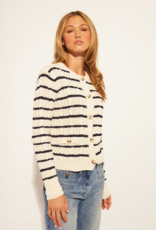 John and Jenn Lyam Cardigan in Nautical Stripe