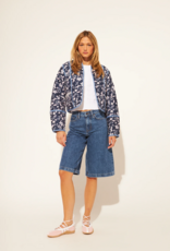 John and Jenn Marion Reversible Quilted Jacket in Iris Vines