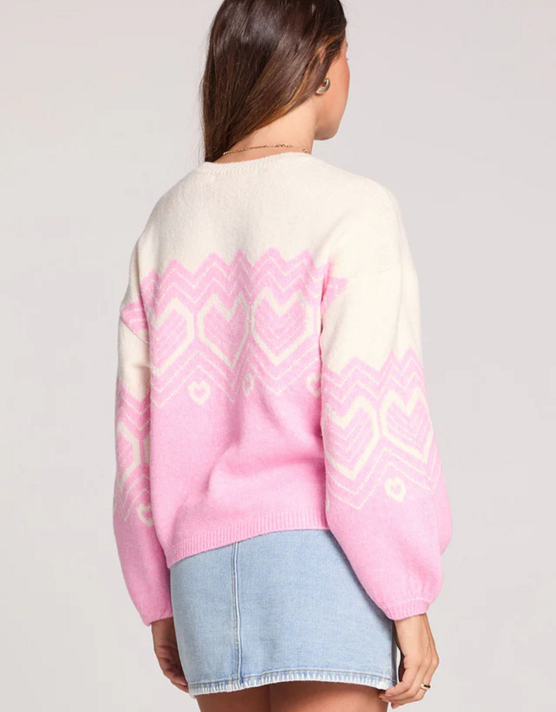 Saltwater Luxe Kirra Sweater in Dahlia