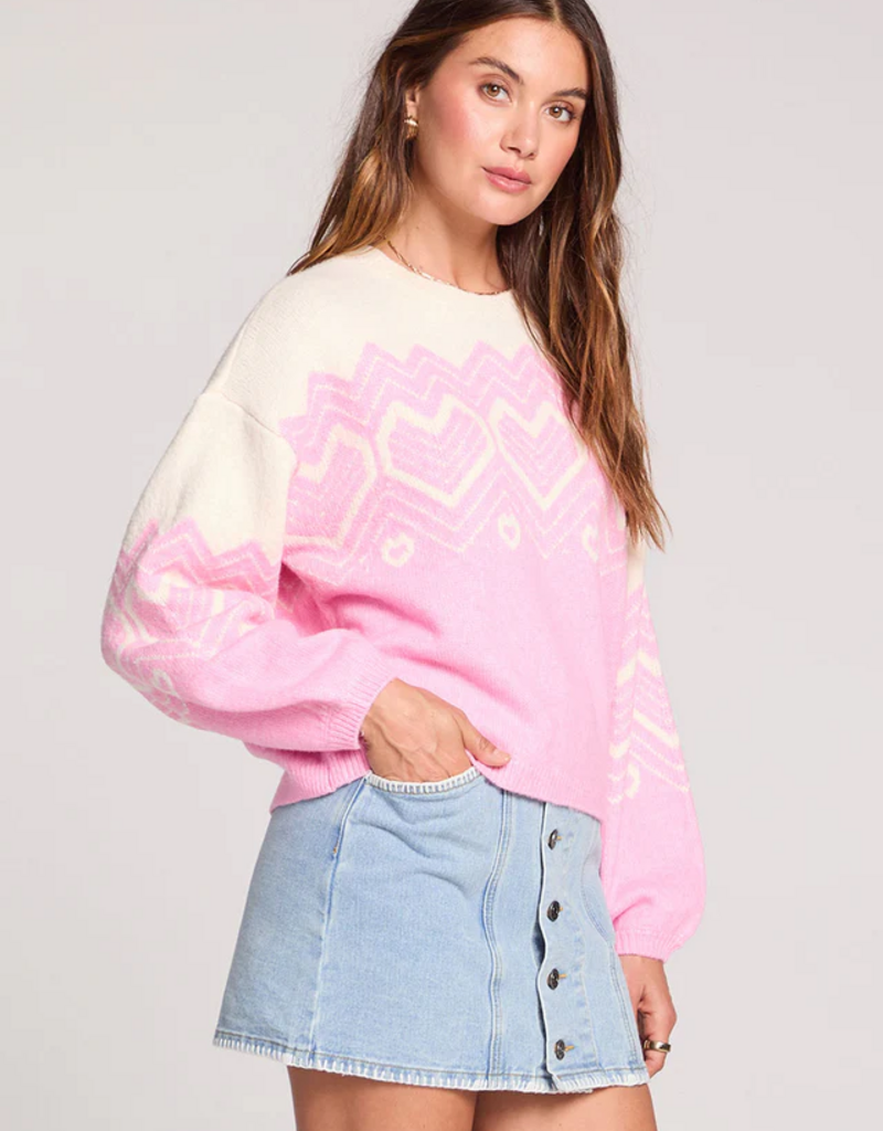 Saltwater Luxe Kirra Sweater in Dahlia