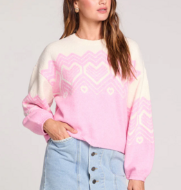 Saltwater Luxe Kirra Sweater in Dahlia