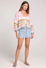 Saltwater Luxe Kiah Sweater in Multi Colour Stripe