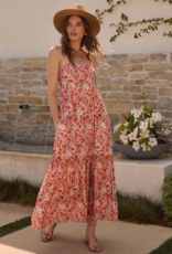 Saltwater Luxe Esme Maxi Dress in Pink Multi Floral