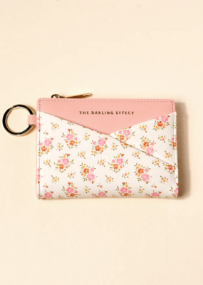 The Darling Effect Luxe Pocket Wallet in Endless Day Dream Cream Floral