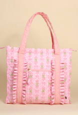 The Darling Effect Oh So Fancy Everyday Quilted Tote Bag