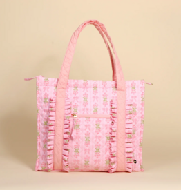 The Darling Effect Oh So Fancy Everyday Quilted Tote Bag