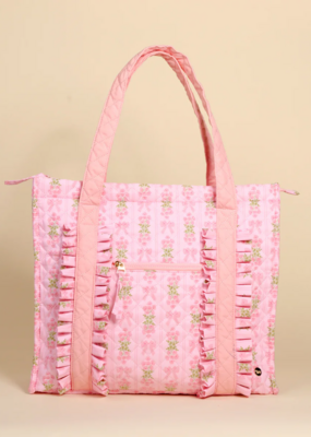 The Darling Effect Oh So Fancy Everyday Quilted Tote Bag