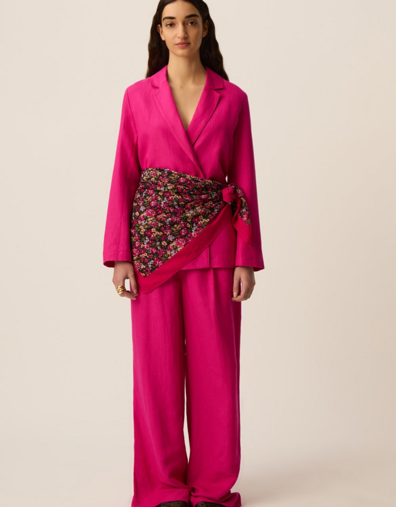 Des Petits Hauts Napi Garden Printed Scarf