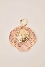 Des Petits Hauts Mexico Gold Shell Charm
