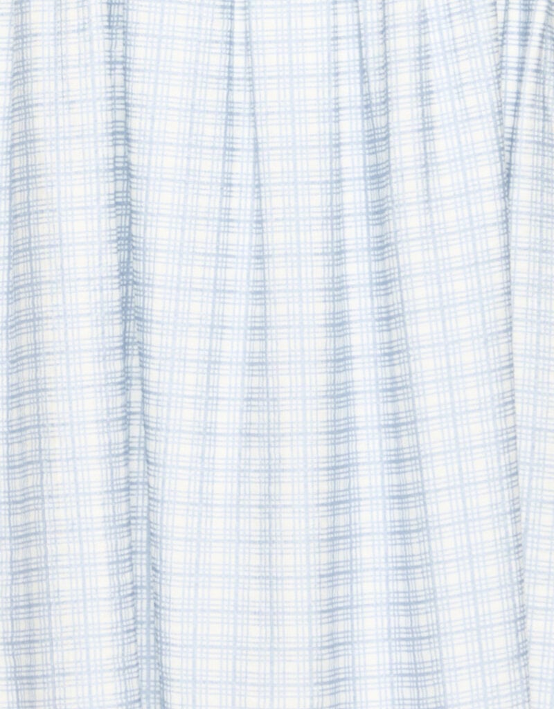 ICHI Hetta Dress in Powder Blue Gingham (FINAL SALE)