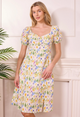 Angel Eye Alanya Dress in Multi Floral