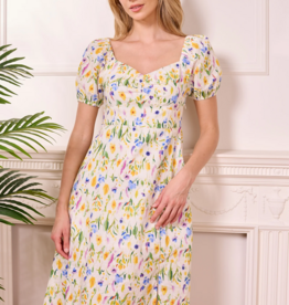 Angel Eye Alanya Dress in Multi Floral