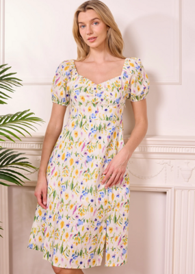 Angel Eye Alanya Dress in Multi Floral
