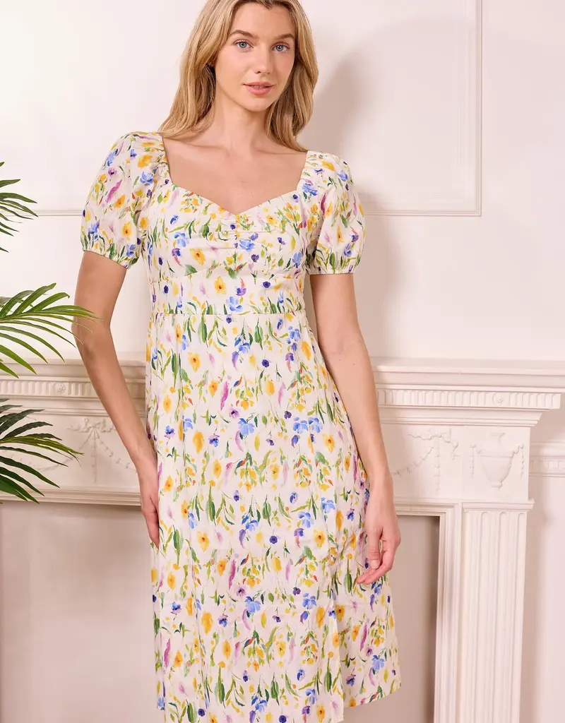 Angel Eye Alanya Dress in Multi Floral