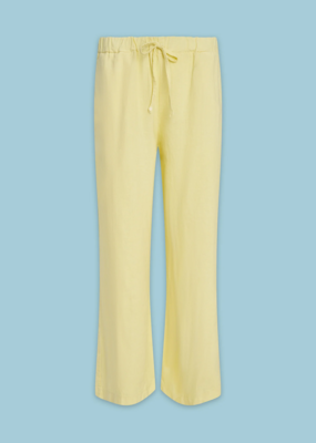ASTRID Carly Linen Pant in Yellow