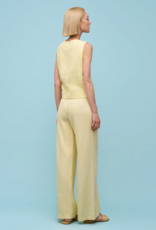 ASTRID Carly Linen Pant in Bright Yellow