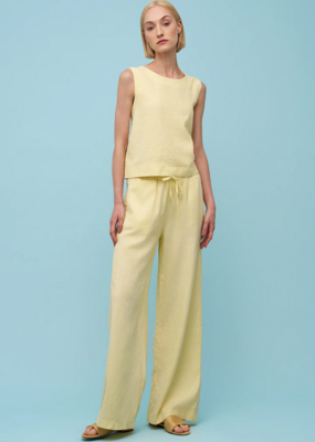 ASTRID Carly Linen Pant in Yellow *Only Medium Left*